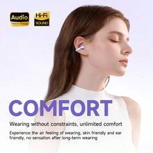 2026 New Design True Wireless In-Ear And Clip-On TWS Couples Fasion Daul Bluetooth 6.0 Headset Mini Couples Earbuds Gaming TWS HIFI Bass Stereo HD Calling Earphones For Android For Iphone Cellphone Sports Earpieces For Halloween's Day Gift - View 4