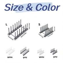 3pcs Dish Rack, Space-Saving Vertical Storage Rack, Suitable For Plates, Cups, Pots, Lids, Bowls And Cutting Boards, Kitchen Cabinet And Countertop Storage 1/2/3pcs - Multicolor - View 10
