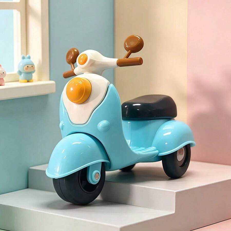 Mini Motorcycle Model For Dollhouse, Plastic Realistic Doll Car, Cute Collectible Ornament, Suitable For Children And Adults, Gift For Vehicle Enthusiasts