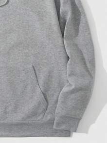 Striville Men's Autumn/Winter Casual Loose Hoodie | Fashion | Show Your Style - Grey - View 5