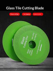 1/2/6/10pcs Professional Precision Glass Ceramic Diamond Cutting Blades, Sharp Stone Cutting Discs, Multi-Functional Diamond Cutting Blades - Sharp Cutting, No Chipping, Can Cut And Grind, Suitable For Glass, Tiles, Ceramics, Jade, Crystal, Wine Bottles And Other Materials. Sharp Wear-Resistant Auto Repair Tools For Men, Efficient Anti-Chipping Construction Site Work Tools, Durable Low-Loss Cutting Tool Accessories, Sharp Fast-Cutting Auto Repair Car Parts, Wear-Resistant Durable Motorcycle Modification Parts, Random Style. - Multiple Styles - View 6