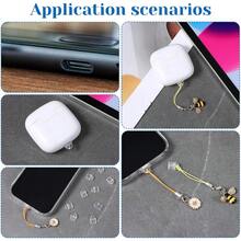 Type-C 防塵塞吊飾，適用於 Type-C USB 充電孔，防塵塞 DIY 吊墜矽膠保護塞，2mm 手機配件，適用於 S*Msung Mi - 彩色 - 查看 6
