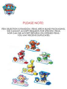 Paw Patrol 1個官方授權角色盲盒幸運盒神秘盒 室內裝飾驚喜收藏品 可愛卡通迷你桌面裝飾 愛好收藏 派對用品 聖誕生日禮物 - 彩色 - 查看 11