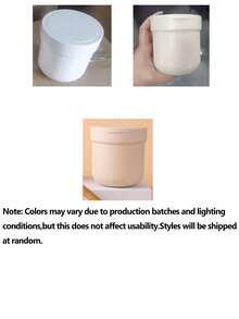 Reusable Cosmetic Jar, Bath Salt Storage Container, Travel-Size Refillable Container Suitable For Face Cream And Lotion, Applicable For Storing Lotion, Scrub, Ointment, Body Lotion, Cosmetics, Etc., And Portable Light-Shielding DIY Dispensing Bottle For Eye Cream/Face Cream (No Cream Included) - Multicolor - View 12