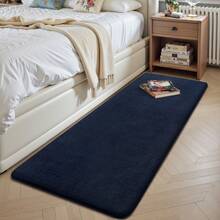 EDIMENS Rugs Living Room Large 160x230, Grey Rug For Bedroom Washable Area Rugs Anti Slip Fluffy Rug Shaggy Cream Carpets Extra Large Rugs For Living Room, Home Decor - Navy Blue - View 17