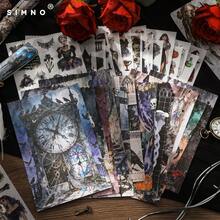 New Gothic Diary Stickers - Dark Gothic Style Stickers For Journaling Materials - Gothic Diary - View 3