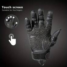 Best Seller, Suitable For Outdoor Sports, Climbing, Hiking, Men And Women, Summer Winter Men'S Hard Shell Protective Gloves, Touch Screen Tactical Glo - Camouflage - View 7
