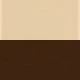 Gold + Coffee Brown