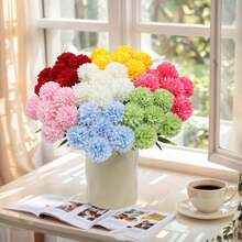 5/25/1pc Artificial Dahlia/Realistic Chrysanthemum - Pink Bouquet, Easy To Use, Durable, Lavender Fake Rose With Stem, Suitable For DIY Wedding Decor, Centerpiece, Bouquet And Flower Basket, Home Decor - Multicolor - View 11