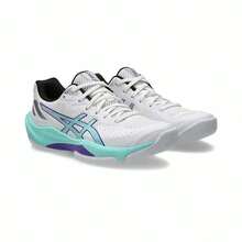 Asics Women Running Shoes - 白/藍綠 - 查看 2
