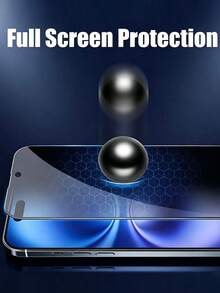 6pcs Privacy Tempered Glass Screen Protector, Full Screen Protection, Anti-Scratch, Effective Anti-Peeping, Protect Screen Information From Leaking, Flat Fit Without Edge Lifting, Compatible With IPhone 17E/17 Pro Max/16 Pro Max/15 Pro Max/14 Pro Max/13 Pro Max/12 Pro Max/11 Pro Max/17 Pro/16 Pro/15/14/13/12/11 And Other Series. - Black - View 9