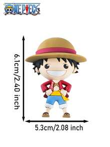 1PC Netflix Officially Licensed ONE PIECE 3D PVC Fridge Magnet  Roronoa Zoro And  Classic Character Design Sturdy Ornament For Refrigerators Kitchen Cabinets Office Lockers Perfect Birthday Holiday Gift For Fans And Collectors - One Piece - View 11