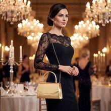 Stylish Leather Traveling Wristlet Bag Envelope Bag Clutch Wallet Small Purse - VJO0297 - View 8