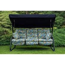 Replacement Cushion Only For 3-Seater Garden Hammock – Soft, Breathable Fabric With Multiple Pattern Options To Refresh Your Outdoor Relaxation Space; Lightweight And Easy To Install; Designed For Comfort And Everyday Use; Compatible With Standard Vi - 153cm (H) X 140cm - View 5
