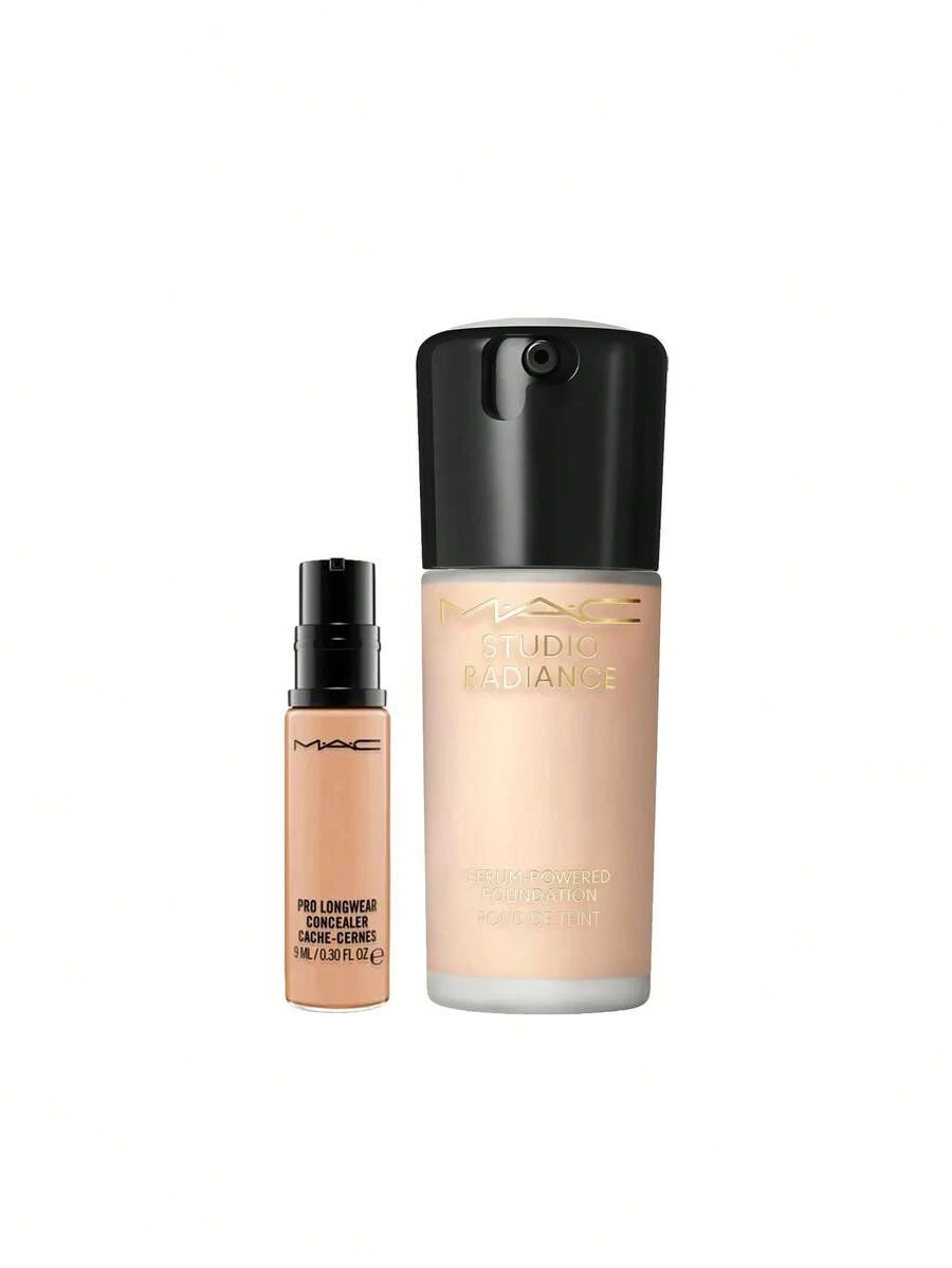 MAC 【組合組】Pro Longwear 遮瑕膏 NW35 9ml + Studio Radiance 精華底妝液 N32 30ml - 西北35+北32 - 查看 1