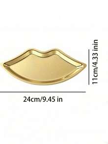 1pc Lip-Shaped Jewelry Tray | Unique Fashion Vanity, Bedroom, Living Room, Wedding Storage Organizer | Suitable For Storing Rings, Necklaces, Lipsticks And Cosmetics | Multiple Colors Available - Multicolor - View 11