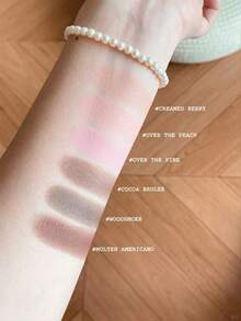 HOLIKA HOLIKA My Favorite Piece Shadow 90# OVER THE PEACH，輕盈暈染，細緻壓實，持久顯色，口袋尺寸，手指塗抹，不卡紋，隨身補妝，旅行必備，消腫效果，韓系美妝，1.8g/0.06oz - 90# OVER THE PEACH - 查看 6