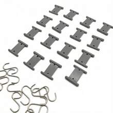 4-8pcs Camping Awning Hook Clip, RV Tent Hanger, Perforated Light Hanger, Suitable For Camping Vehicle Accessories - A - View 2