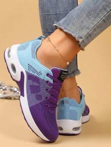 Two-tone Violet & Sky Blue