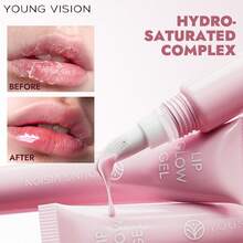 YOUNG VISION Masker Bibir Intensif Hidrasi Melembapkan Menghilangkan Garis-Garis Bibir Eksfoliasi Masker Bibir Malam Hari & Perawatan Bibir Siang Hari - beraneka warna - View 3