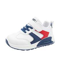 1 par de zapatos deportivos de moda 2026, zapatos casuales estilo universitario para niños, adecuados para todas las estaciones - Azul - Ver 8