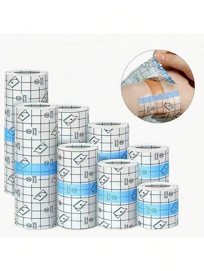 Transparent Adhesive Tattoo Care Bandage, Waterproof Protective Film Tattoo Bandage Roll, Skin Dressing, Suitable For Swimming Tattoo Care