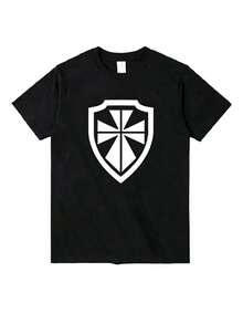 High Quality Summer Bakugo Katsuki Printed Women's Oversized Cotton Graphic T-Shirt Casual Streetwear Birthday NYE Top - 升級款黑色2 - 查看 1