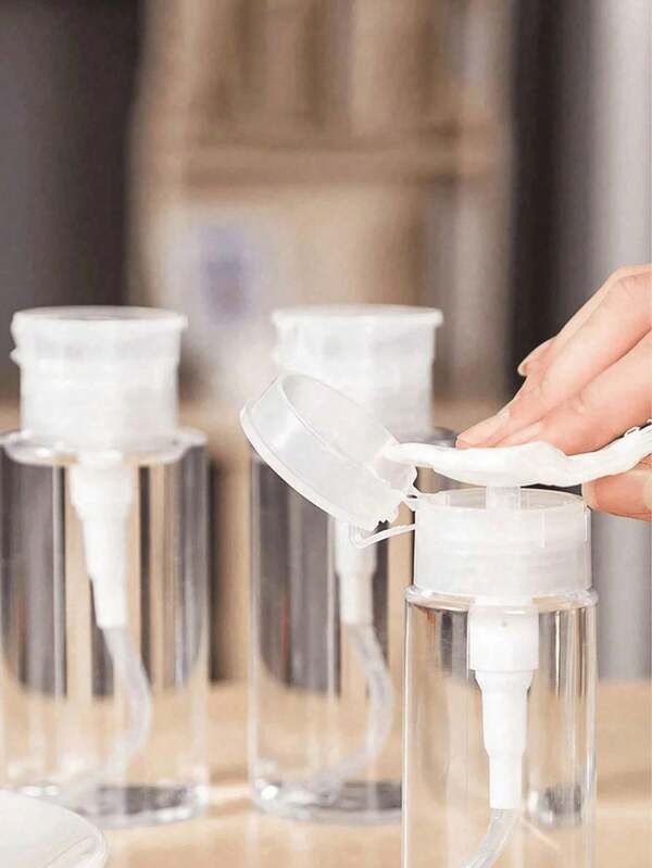 Reusable Transparent Pressure Spray Bottle, 150ml/200ml/300ml Capacity, Cosmetic Spray Bottle, Refillable Pump Head, Suitable For Handbags And Backpacks