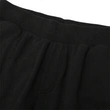Puma Unisex Versatile, Simple, Classic, Pure Cotton, Comfortable, Windproof, Casual, Cuffed Knitted Sports Trousers And Sweatpants - Black - View 9