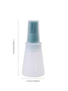 1/2pcs Silicone Oil Brush Bottle, Baking Tool, Suitable For Air Fryer, Pancake, BBQ, Steak, Heat-Resistant Silicone Brush - A - View 2