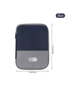 1PC Portable Medicine Kit | Compact Pill Storage Box And First Aid Kit, Multifunctional Lightweight Medical Small Medicine Kit-Empty Bag Only - Multicolor - View 14