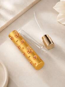 1PC 10ml/0.34oz Halloween Pumpkin Pattern Perfume Refillable Bottle, Ghost, Bear, Reusable, Mini Portable, Compatible With Most Perfume Bottles, Suitable For Refilling Perfume, Skincare Water And Other Liquids, Halloween Gift For Women, Students And Men, Party Decoration, Thanksgiving Decoration, Autumn Party Gift - Multicolor - View 5