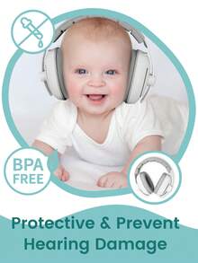 Baby Noise Cancelling Headphones, 2-In-1 Baby Ear Protection Design, Essential For Outdoor Travel - Multicolor - View 4
