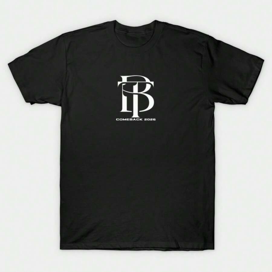 Men T-Shirts - 黑色 - 查看 1