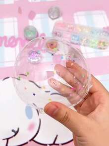 1/2/4/8pcs Glitter Transparent Nano Double Sided Tape, Reusable, Strong Adhesive, Suitable For Home, Office And Classroom - Multicolor - View 9