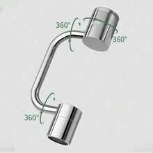 1080° Rotating Faucet Extender, U-Shaped Swivel Faucet Aerator, Dual Mode Spray With Upward Water Spray, Splash Proof Water Saving Nozzle For Kitchen And Bathroom Sink - Default - View 6