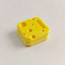 1pc Cheese Shaped Fingertip Slider Toy, Mechanical Click Sound Sensory Toy, Portable Pocket-Sized Adult Stress Relief Fingertip Toy, Anti-Anxiety Hand Fidget Toy - Multicolor - View 5