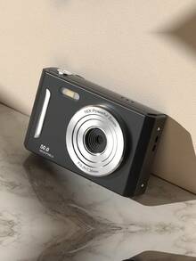 Câmera Digital CCD Vintage, Resolução de Foto e Vídeo de Alta Definição de 50MP, Zoom Digital de 16x, Câmera Compacta Portátil Point-And-Shoot, Flash de Preenchimento Integrado, Câmera Leve para Gravação de Vlog, Adequada para Adolescentes, Estudantes, Iniciantes, Perfeita para Fotografia Diária - Visão 16