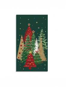 20/1pc Long Paper Napkins, Suitable For Christmas Tree Decoration, Christmas Home Decor, Christmas Restaurant Decor, Holiday Party Decor And Christmas Kitchenware. - One Size Fits All - View 6