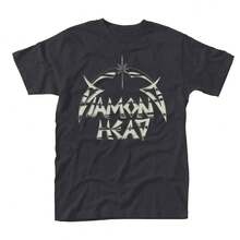 Diamond Head Herren Dh Logo T-Shirt X-Large Schwarz - Schwarz - Übersicht 1