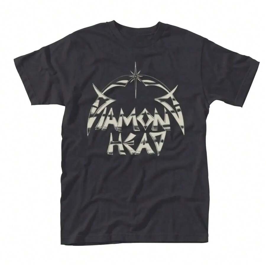 Diamond Head Herren Dh Logo T-Shirt X-Large Schwarz - Schwarz - Übersicht 1