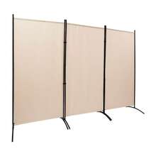 YUNRUX 3-Panel Folding Room Divider, Privacy Screen For Office - 1PC - 查看 6