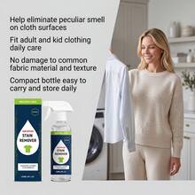 JAKEHOE Fabric Stain Remover Spray, Gentle And Effective Local Cleaner For Various Fabrics, Removes Dirt, Oil Stains And Stubborn Stains, Fresh Deodorizing, No Rinsing Required, Convenient Spray Application, Suitable For Daily Clothing Care And Home Use - Multiple Forms - View 7