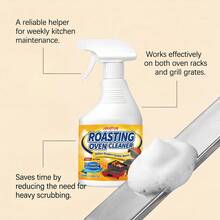 jakehoe Oven Cleaner, Multi-Purpose Grease Cleaner, Household Kitchen Oven, Stove, Cookware Surface Oil Stain And Grime Cleaner, Restores Cooking Surfaces To Clean And Usable Condition. - Multicolor - View 3