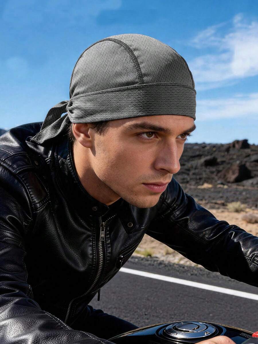 1 pieza/2 piezas Gorra de ciclismo unisex, gorra deportiva de verano con sensación de frío, secado rápido y transpirable para motocicleta, bicicleta, deportes al aire libre, ciclismo, correr - Multicolor - Ver 1