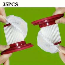 90/180/270pcs Vacuum Cleaner Filter Covers, Made Of Non-Woven Fabric, Designed For Filter Cartridges. Elastic Covers Compatible With Household Vacuum Cleaners. - Vacuum Cleaner Filter Cover - View 6