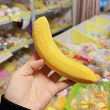 3pcs-Realistic Banana Slow Rebound Squeeze Toy Stress Relief Model Prop, Food Stress Relief Slow Rebound Toy Cake Banana Muscle Weakness Finger Squeeze Toy, Soft Moist Touch Slow Rebound Muscle Weakness - Multicolor - View 3