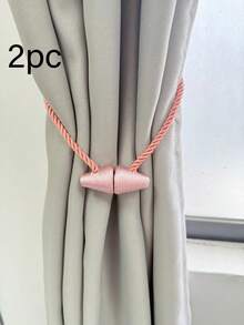 2pcs Magnetic Curtain Tie Backs, Curtain Tie Back Buckles, Curtain Fixing Hooks, Suitable For Home, Bedroom, Office Decoration Curtains - Cone Style - View 18