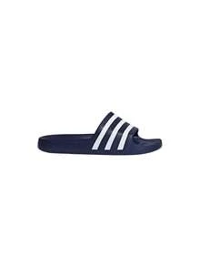 Adidas [Bundle] Adilette Slides F35542 + Campus 00s Men Shoes Fox Brown / Off White / Rustic Orange JS3785 - Dark Blue+Fox Brown - View 2