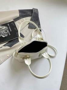 Niche Design Premium Texture Shell Handbag For Women 2026 New Fashion Shoulder Crossbody Bag Versatile Commute Outing Tote Bag - White - View 9